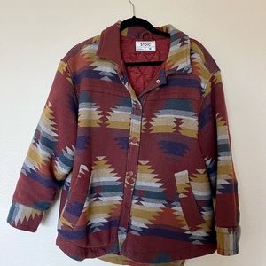 Backcountry Stoic - Printed Shacket - Women’s Medium